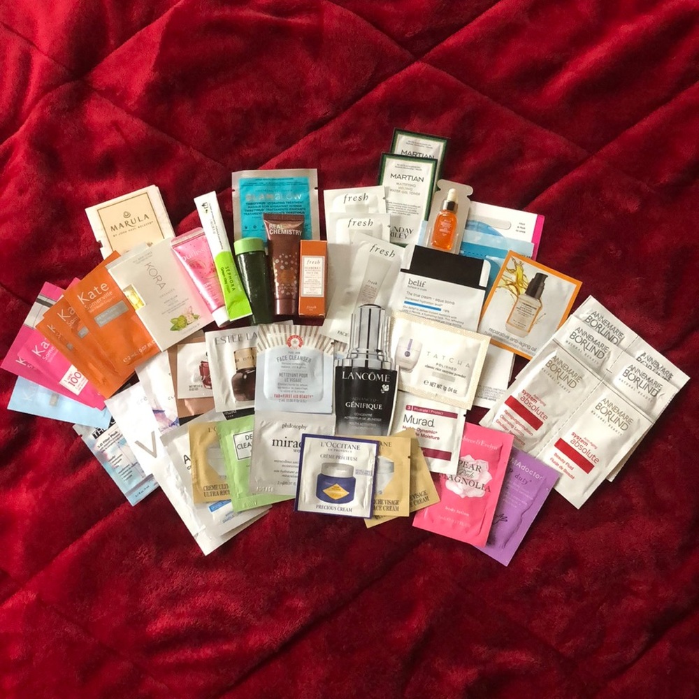 Skincare samples!